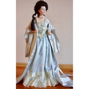 Franklin Mint 1989 Gibson Girl Boudoir Doll MIB